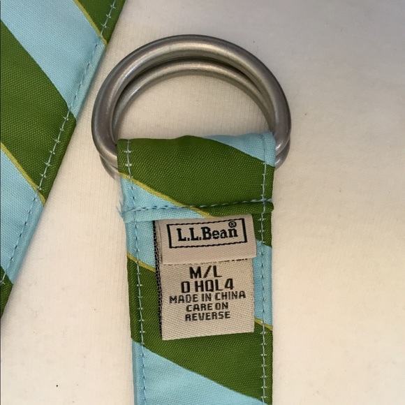 L.L. Bean striped belt - Picture 3 of 3